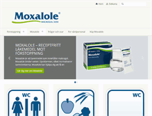 Tablet Screenshot of moxalole.se